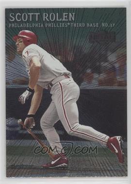 2000 Skybox Metal - [Base] - Emerald #90 - Scott Rolen