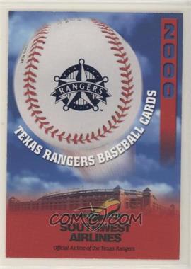 2000 Southwest Airlines Texas Rangers - [Base] #_TERA - Texas Rangers