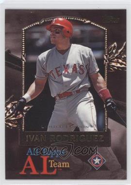 2000 Topps - All-Topps NL/AL Team - Limited Edition #AT12 - Ivan Rodriguez