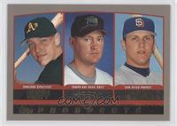 Prospects - Adam Piatt, Aubrey Huff, Sean Burroughs