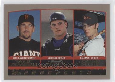 2000 Topps - [Base] - Limited Edition #448 - Prospects - Doug Mirabelli, Ben Petrick, Jayson Werth