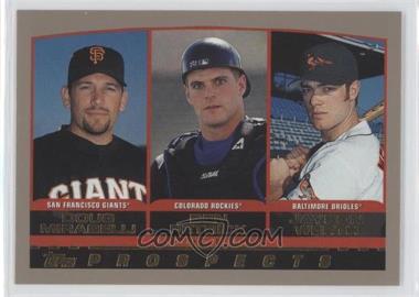 2000 Topps - [Base] - Limited Edition #448 - Prospects - Doug Mirabelli, Ben Petrick, Jayson Werth