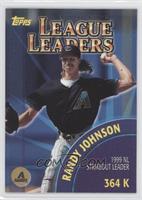 League Leaders - Randy Johnson, Pedro Martinez