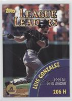 League Leaders - Luis Gonzalez, Derek Jeter