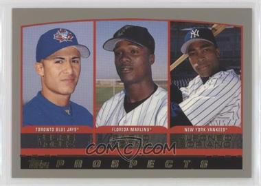 2000 Topps - [Base] #203 - Prospects - Felipe Lopez, Pablo Ozuna, Alfonso Soriano [EX to NM]