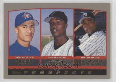 2000 Topps - [Base] #203 - Prospects - Felipe Lopez, Pablo Ozuna, Alfonso Soriano [EX to NM]