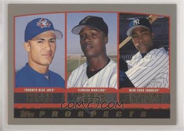 2000 Topps - [Base] #203 - Prospects - Felipe Lopez, Pablo Ozuna, Alfonso Soriano [EX to NM]