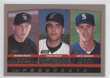 2000 Topps - [Base] #206 - Prospects - Josh Kalinowski, Michael Tejera, Chris Mears