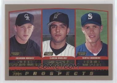 2000 Topps - [Base] #206 - Prospects - Josh Kalinowski, Michael Tejera, Chris Mears