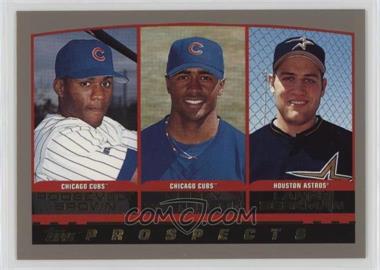 2000 Topps - [Base] #207 - Prospects - Roosevelt Brown, Corey Patterson, Lance Berkman