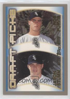 2000 Topps - [Base] #214 - Draft Picks - Rob Purvis, Jason Stumm