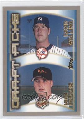 2000 Topps - [Base] #215 - Draft Picks - Mike Paradis, David Walling