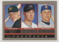 Prospects - Adam Piatt, Aubrey Huff, Sean Burroughs