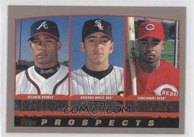 2000 Topps - [Base] #442 - Prospects - Rafael Furcal, Jason Dellaero, Travis Dawkins