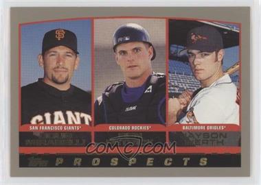 2000 Topps - [Base] #448 - Prospects - Doug Mirabelli, Ben Petrick, Jayson Werth