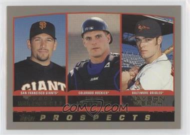 2000 Topps - [Base] #448 - Prospects - Doug Mirabelli, Ben Petrick, Jayson Werth