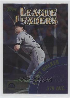 2000 Topps - [Base] #461 - League Leaders - Larry Walker, Nomar Garciaparra