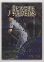 League Leaders - Larry Walker, Nomar Garciaparra