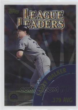 2000 Topps - [Base] #461 - League Leaders - Larry Walker, Nomar Garciaparra