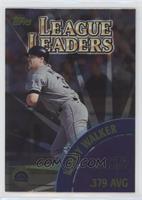 League Leaders - Larry Walker, Nomar Garciaparra