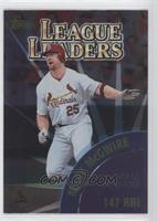 League Leaders - Mark McGwire, Manny Ramirez