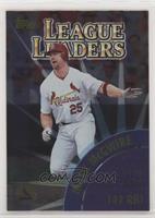 League Leaders - Mark McGwire, Manny Ramirez