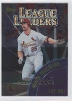 League Leaders - Mark McGwire, Manny Ramirez