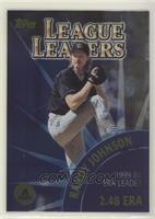 League Leaders - Randy Johnson, Pedro Martinez