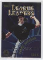 League Leaders - Randy Johnson, Pedro Martinez