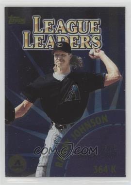 2000 Topps - [Base] #465 - League Leaders - Randy Johnson, Pedro Martinez