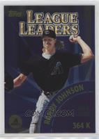 League Leaders - Randy Johnson, Pedro Martinez