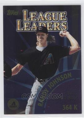 2000 Topps - [Base] #465 - League Leaders - Randy Johnson, Pedro Martinez