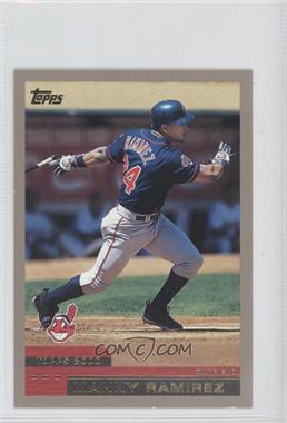 2000 Topps - Box Topper Oversized #4.2 - Manny Ramirez