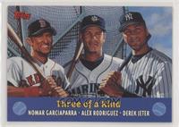 Nomar Garciaparra, Alex Rodriguez, Derek Jeter