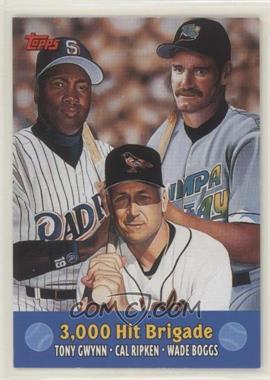 2000 Topps - Combos #TC10 - Tony Gwynn, Cal Ripken Jr., Wade Boggs