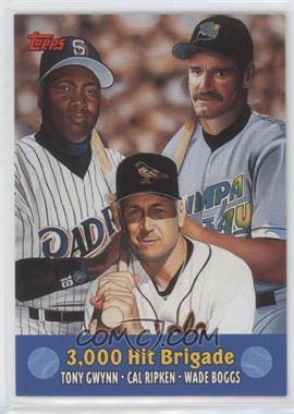 2000 Topps - Combos #TC10 - Tony Gwynn, Cal Ripken Jr., Wade Boggs