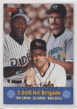 2000 Topps - Combos #TC10 - Tony Gwynn, Cal Ripken Jr., Wade Boggs