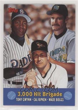 2000 Topps - Combos #TC10 - Tony Gwynn, Cal Ripken Jr., Wade Boggs