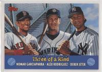 Nomar Garciaparra, Alex Rodriguez, Derek Jeter