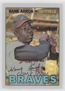 2000 Topps - Hank Aaron Chrome Reprints - Refractor #14 - Hank Aaron (1967 Topps)