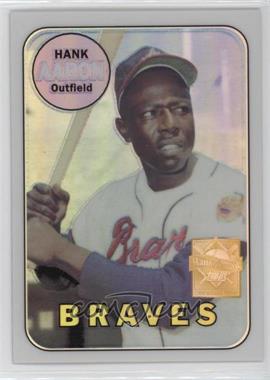 2000 Topps - Hank Aaron Chrome Reprints - Refractor #16 - Hank Aaron (1969 Topps)