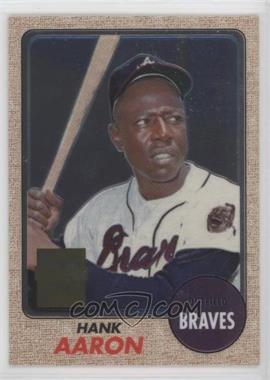 2000 Topps - Hank Aaron Chrome Reprints #15 - Hank Aaron (1968 Topps)