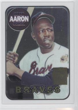 2000 Topps - Hank Aaron Chrome Reprints #16 - Hank Aaron (1969 Topps)