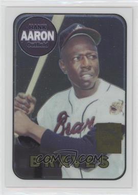 2000 Topps - Hank Aaron Chrome Reprints #16 - Hank Aaron (1969 Topps)