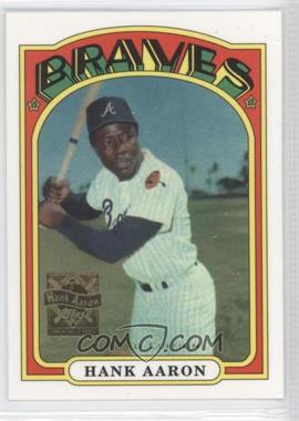 2000 Topps - Hank Aaron Reprints - Limited Edition #19 - Hank Aaron (1972 Topps)