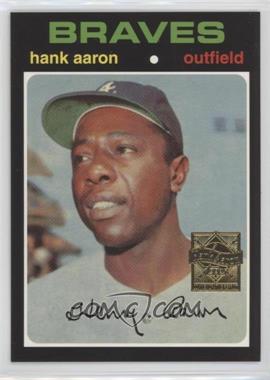 2000 Topps - Hank Aaron Reprints #18 - Hank Aaron (1971 Topps)