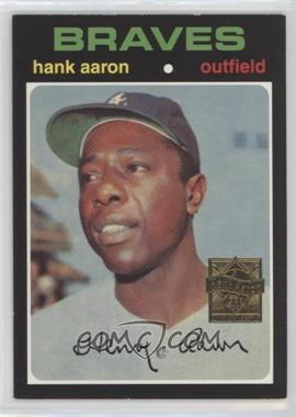 2000 Topps - Hank Aaron Reprints #18 - Hank Aaron (1971 Topps)