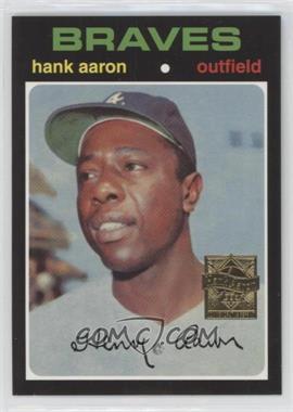 2000 Topps - Hank Aaron Reprints #18 - Hank Aaron (1971 Topps)