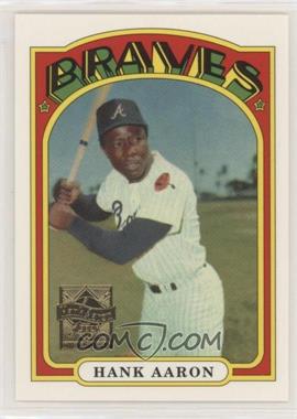 2000 Topps - Hank Aaron Reprints #19 - Hank Aaron (1972 Topps) [Good to VG‑EX]