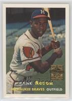 Hank Aaron (1957 Topps) [EX to NM]